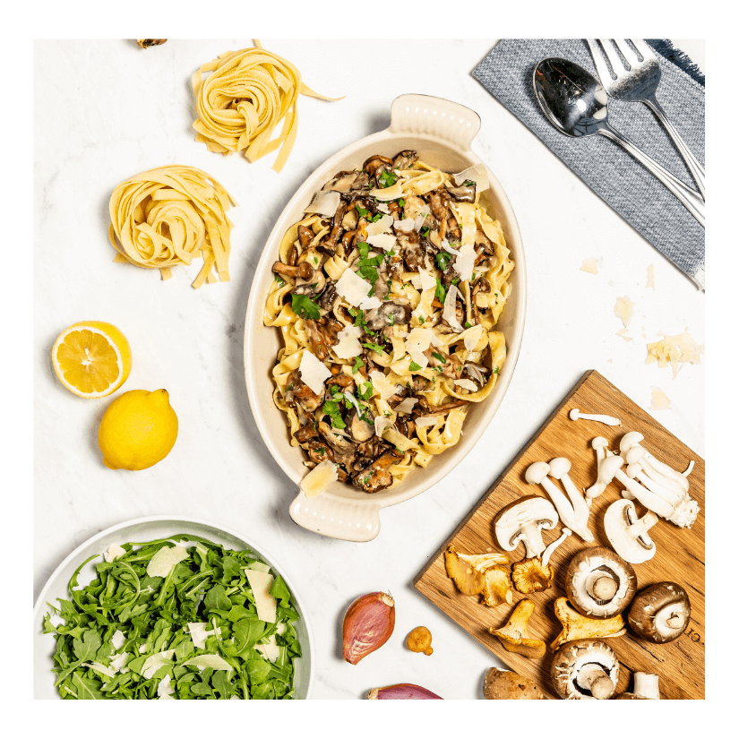 Creamy Mushroom Pasta – Kitchen & Market
