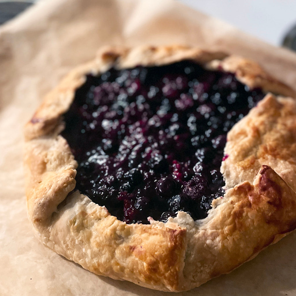 Easy-as-Pie Blueberry Galette