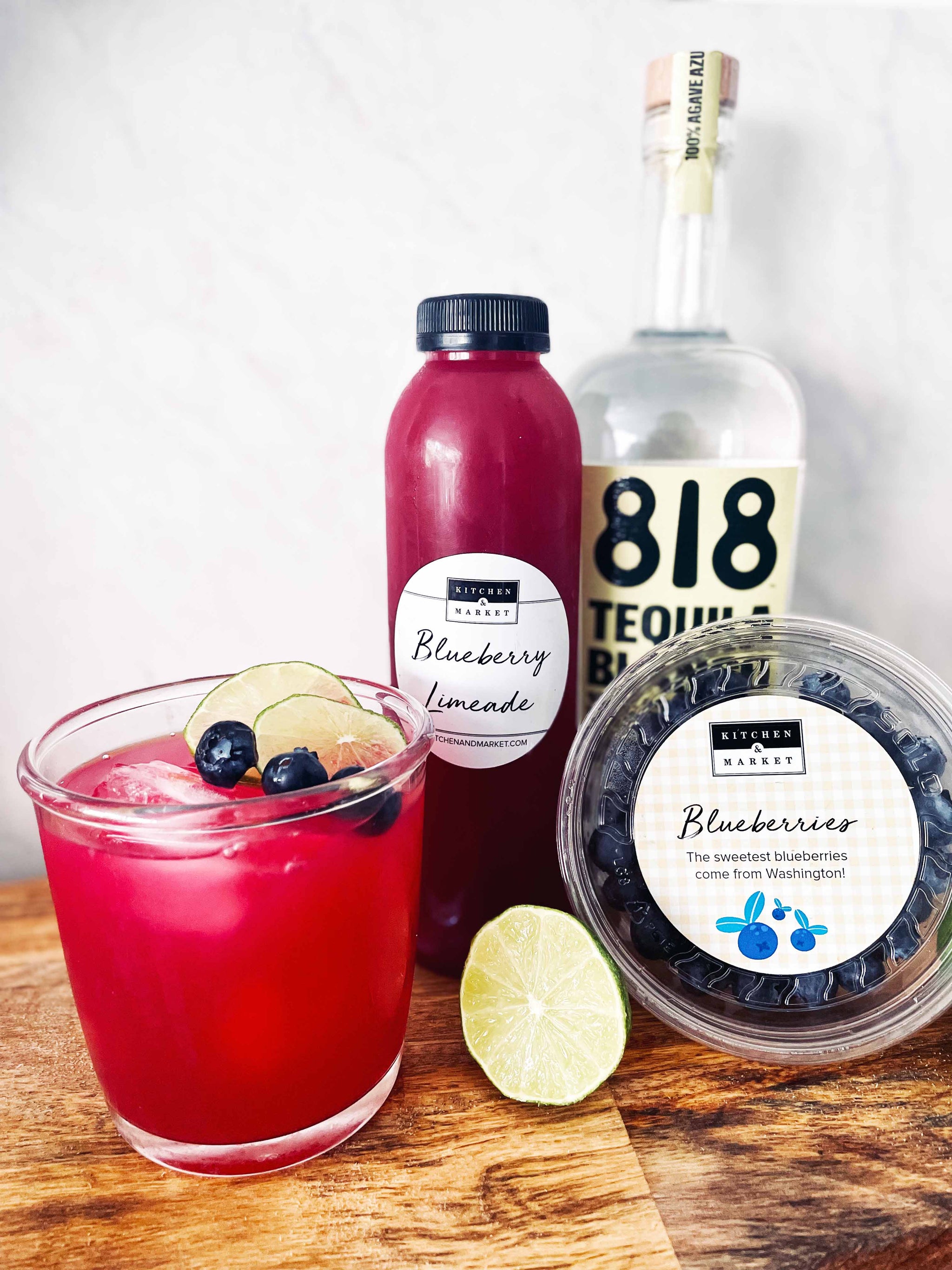 Blueberry Limeade Margarita Kitchen & Market