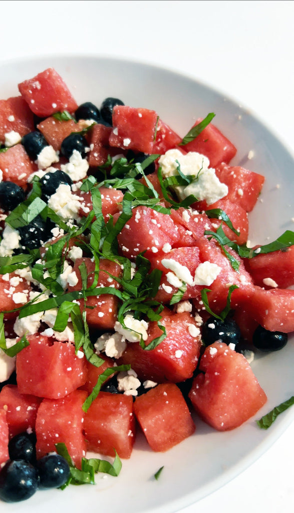 Blueberry Watermelon Salad