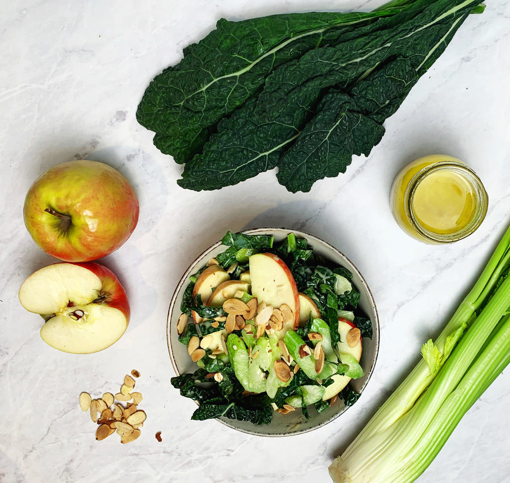 Thanksgiving Fall Kale Salad